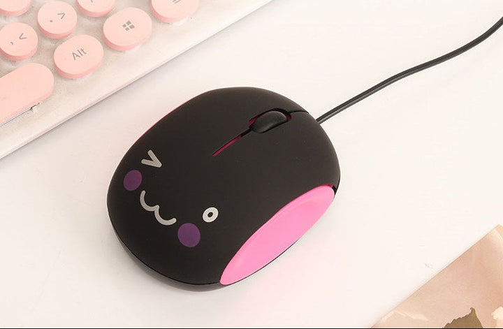 Cute Character Design Wired Mouse Kalsten