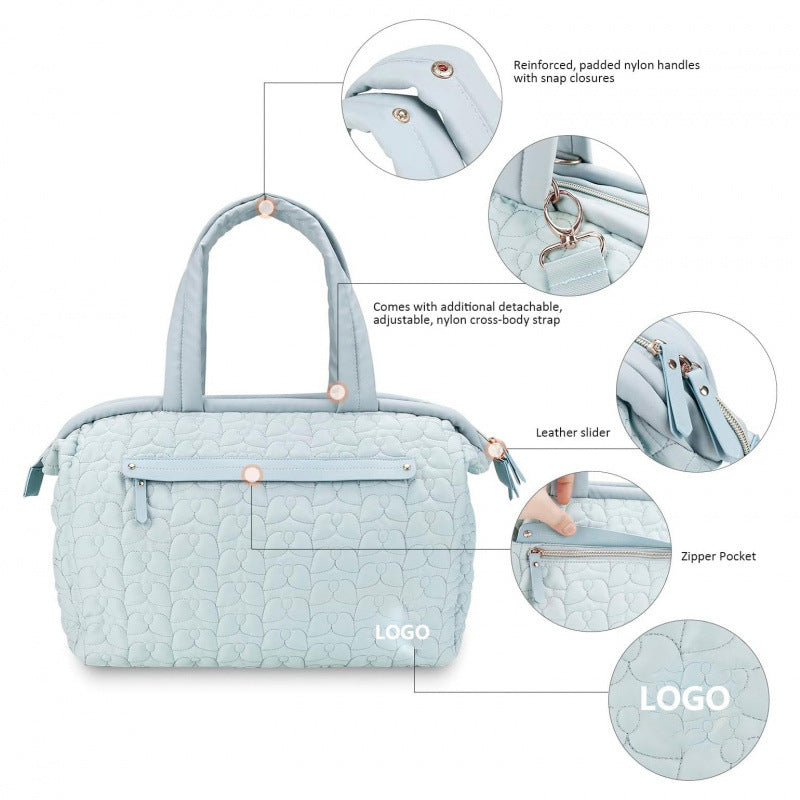 Quilted Multi-Purpose Travel Duffel Bag Kalsten
