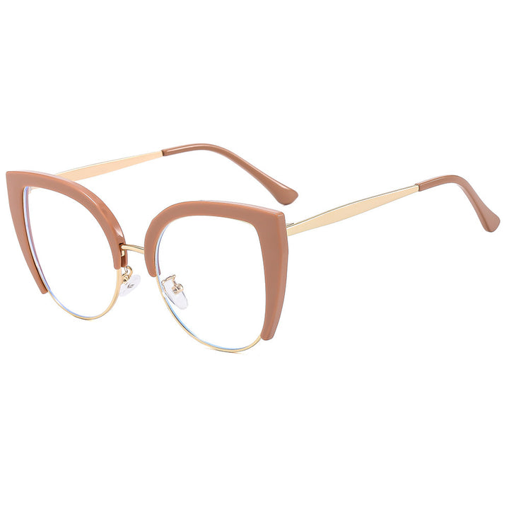 Women Fashion Cat-Eye Glasses made of Plastic with Metal Accents Kalsten