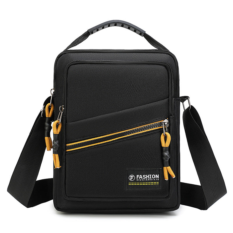 Versatile Multi-Compartment Messenger Bag Kalsten