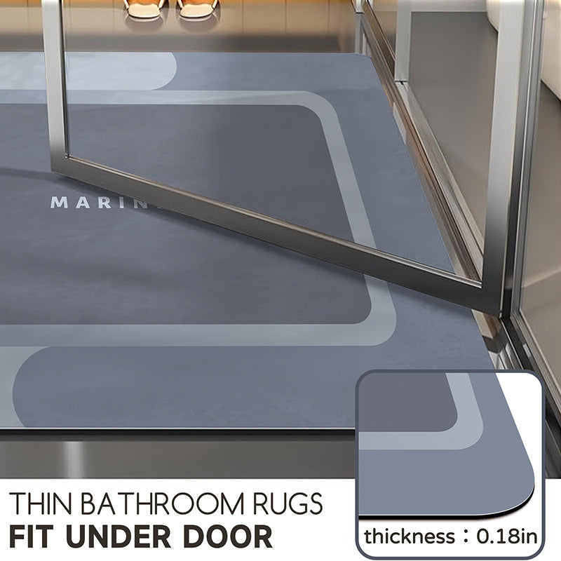 Contemporary Non-Slip Bath Mat