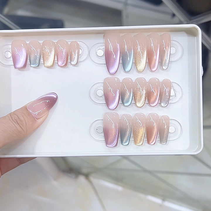 Premium Ombre Effect Press-On Nail Set Kalsten