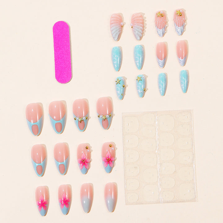 Decorative Floral 3D Nail Art Extensions Kalsten