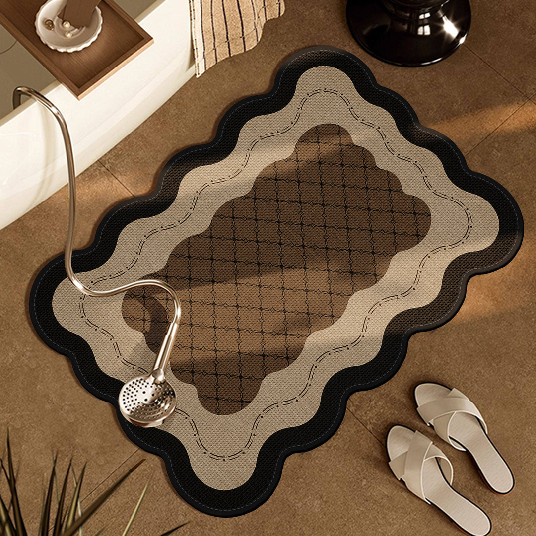 Elegant Bathroom Mat