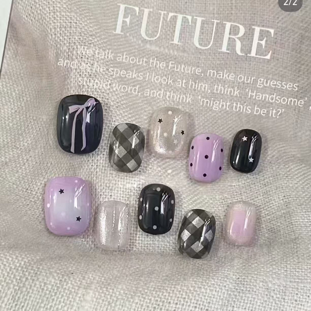 Elegant Press-On Nail Art Collection Kalsten