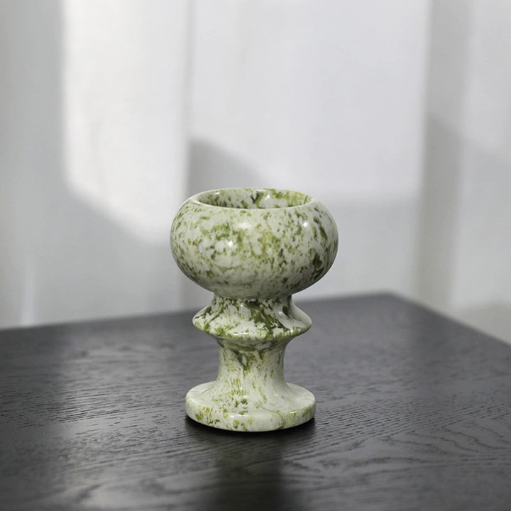 Elegant Marble Candle Holders
