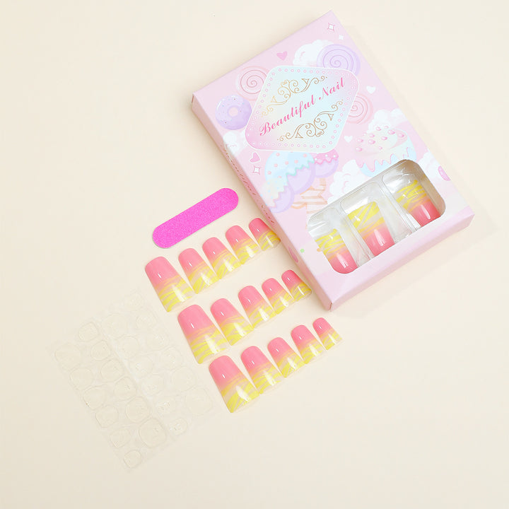 Artistic Ombre Press-On Nail Set kalsten