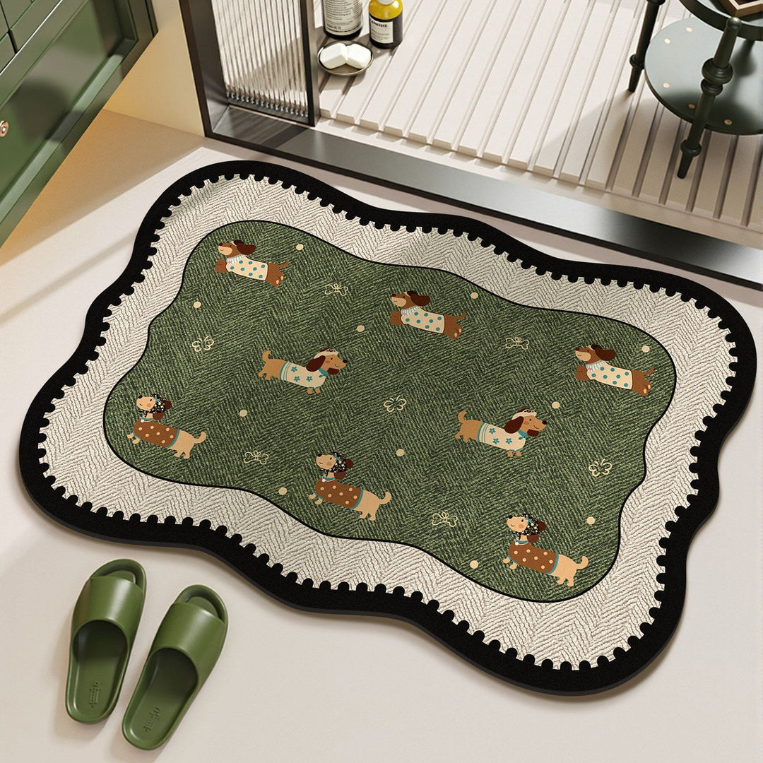 Fun Pet-Themed Bath Mat