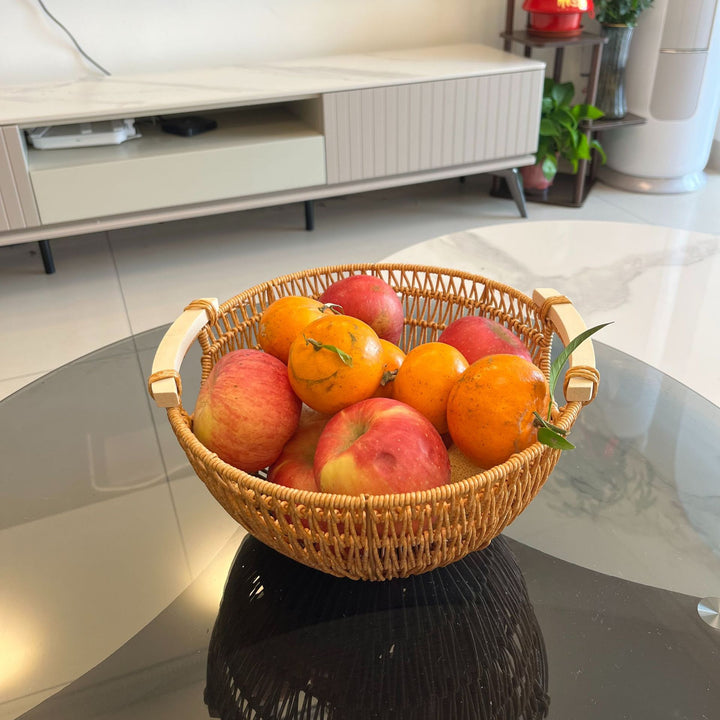 Modern Decorative Woven Fruit Bowl Kalsten