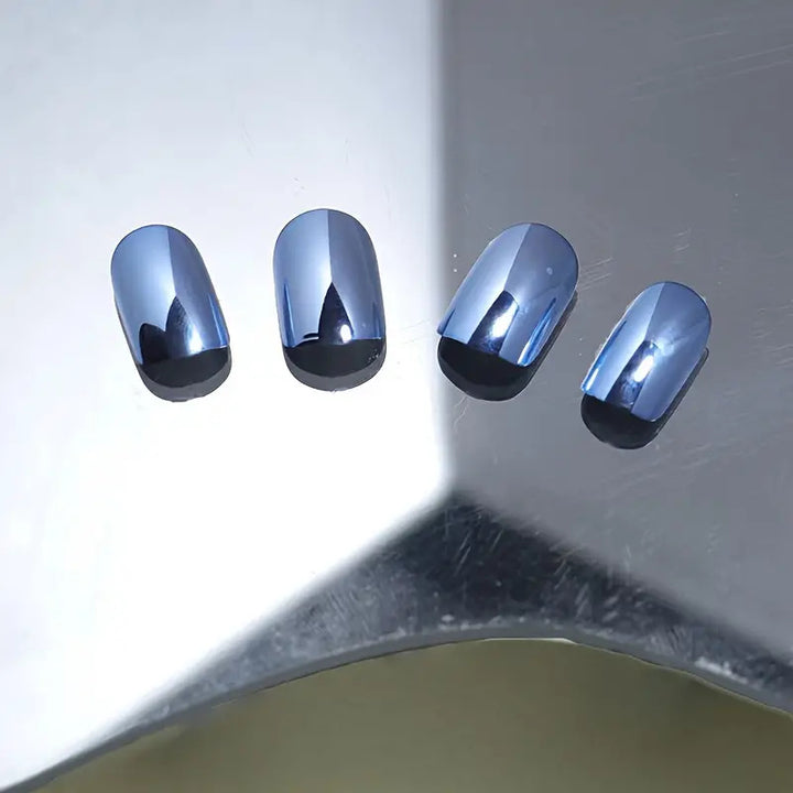 Metallic Finish Press-On Nail Set Kalsten