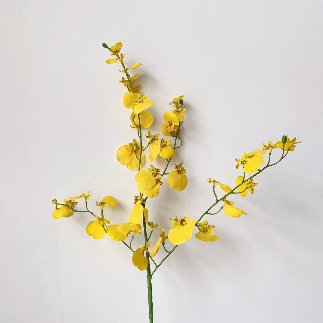 Lifelike Orchid Flower Stem