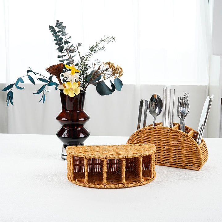 Woven Multi-Compartment Storage Caddy Kalsten