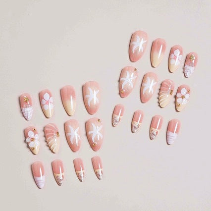 Premium Decorative Press-On Nail Set Kalsten