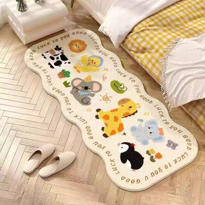 Cartoon-Themed Soft Plush Area Rug