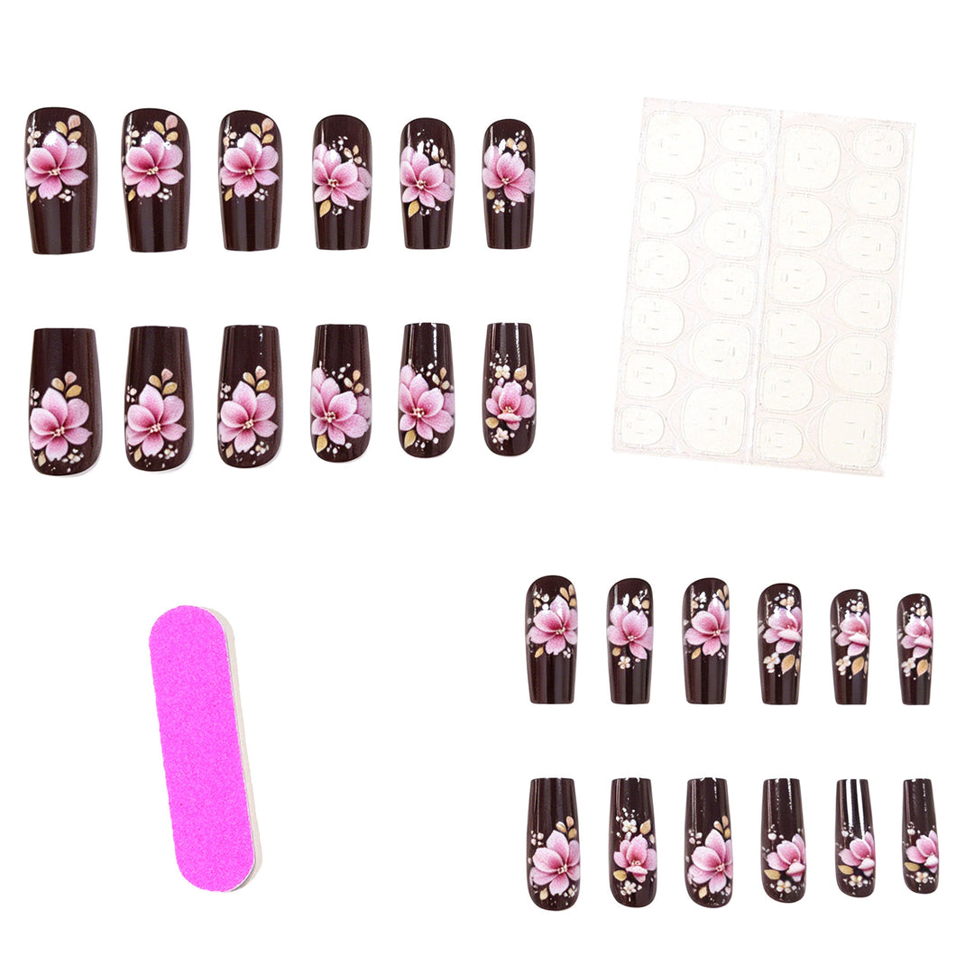 Floral Nail Art Design Kalsten
