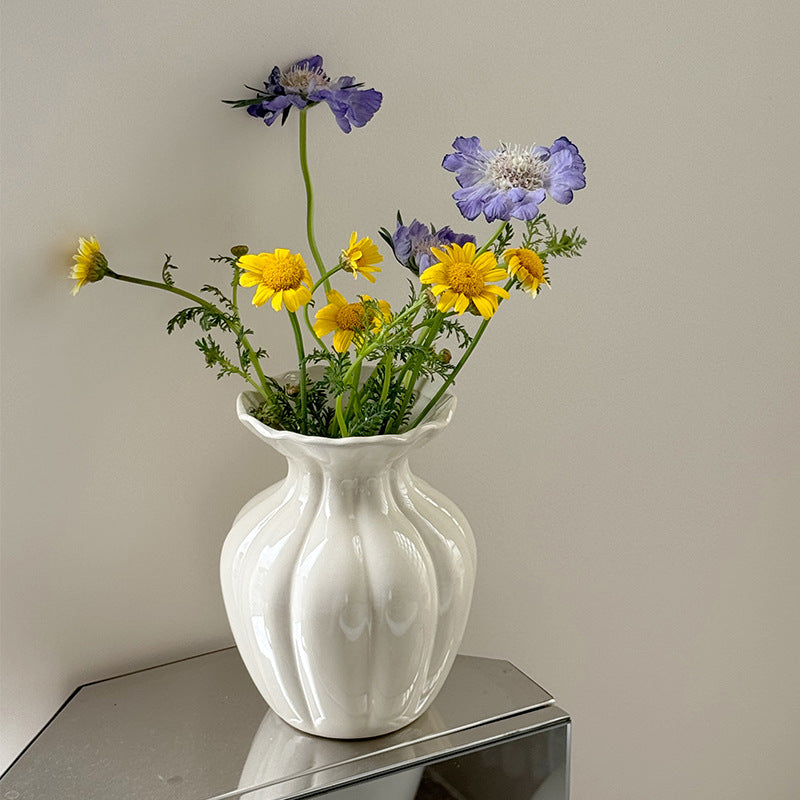 Elegant Porcelain Flower Vase