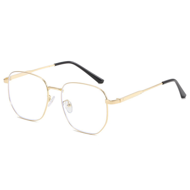 Women’s fashionable square glasses with lightweight metal frame Kalsten