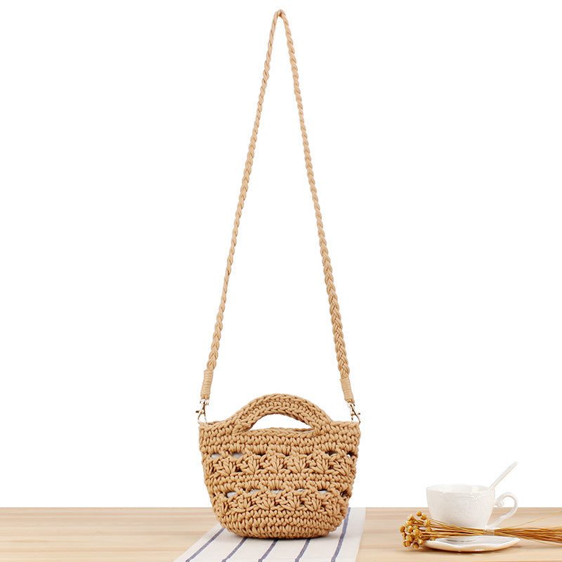Hand-knotted shoulder bag Kalsten