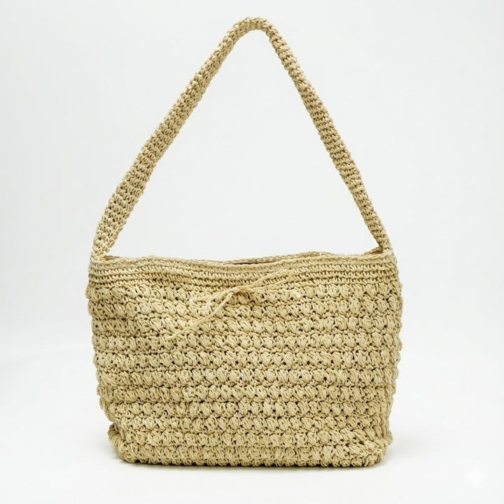 Fashionable Macrame Shopper Bag Kalsten