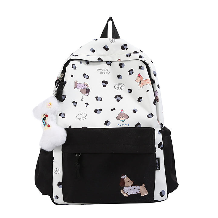 Adorable Dog-Themed School Backpack