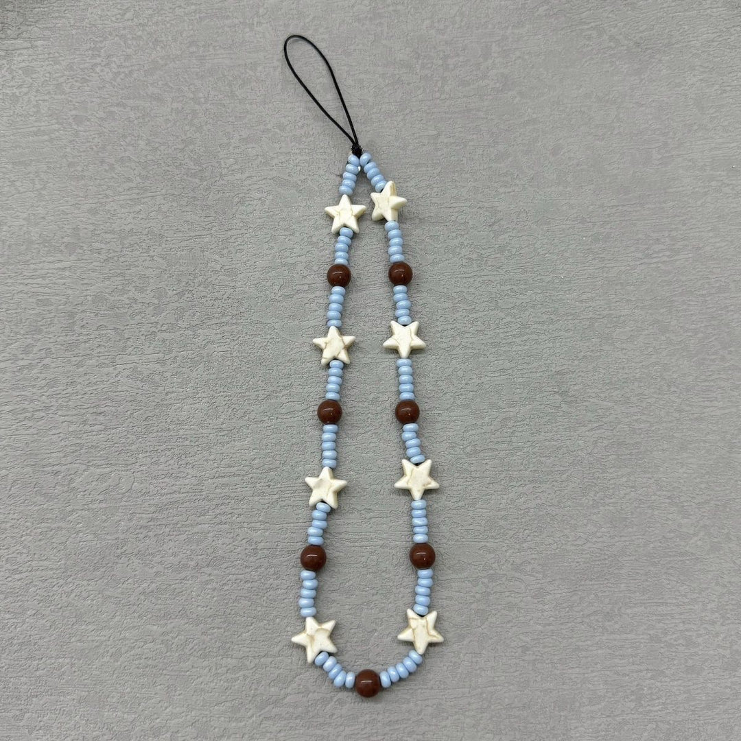 Star and Bead Phone Charm Kalsten