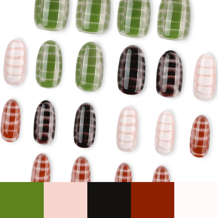 Artful nail art with creative patterns Kalsten