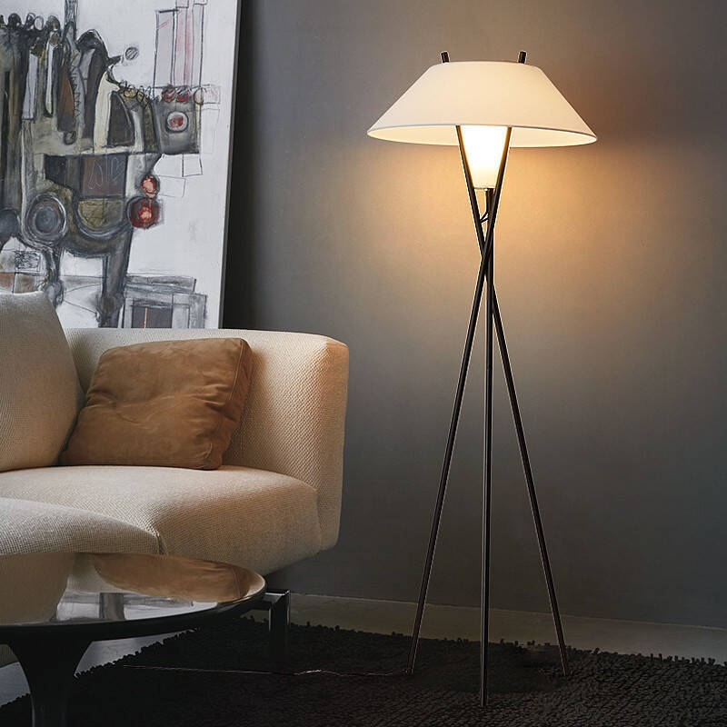 Modern Minimalist Tripod Floor Lamp