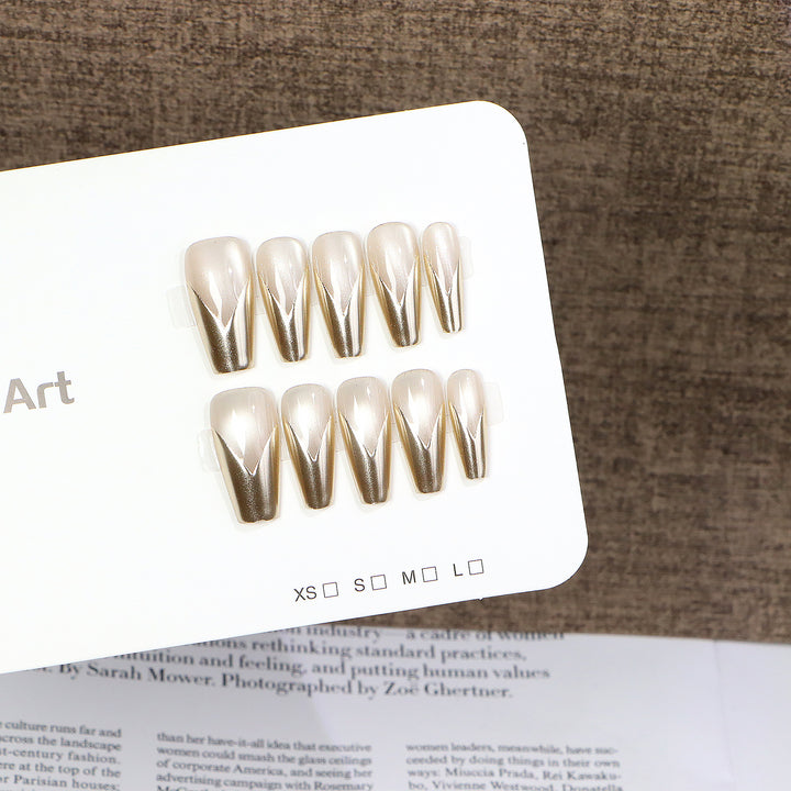 Elegant Stiletto Press-On Nail Art Set Kalsten