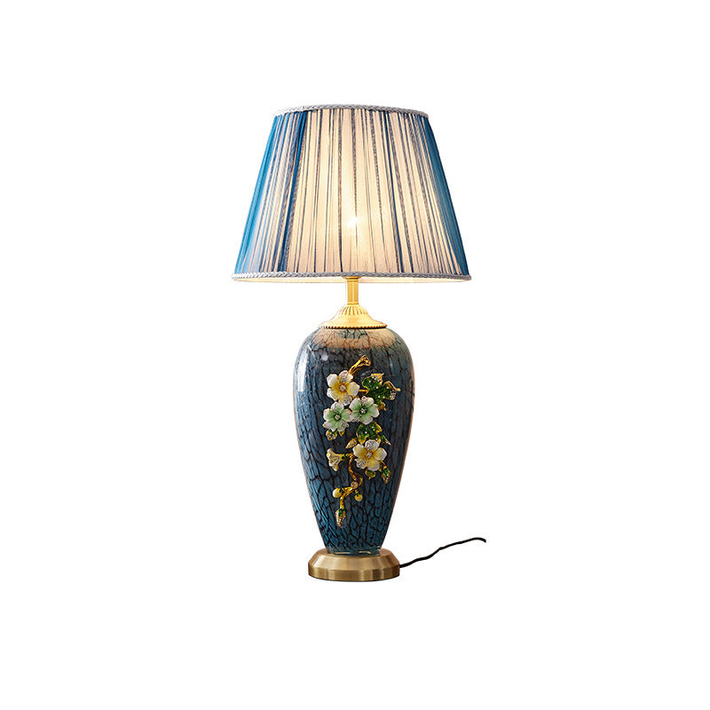 Ornate Floral Table Lamp