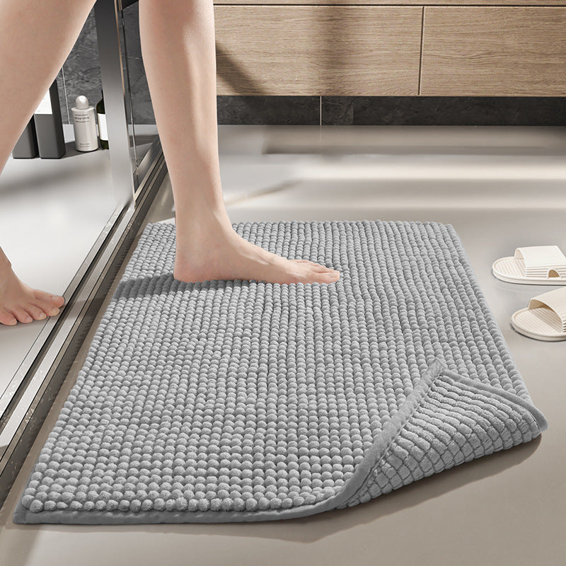 Luxurious Textured Bath Mat for Indoor Bathroom Use