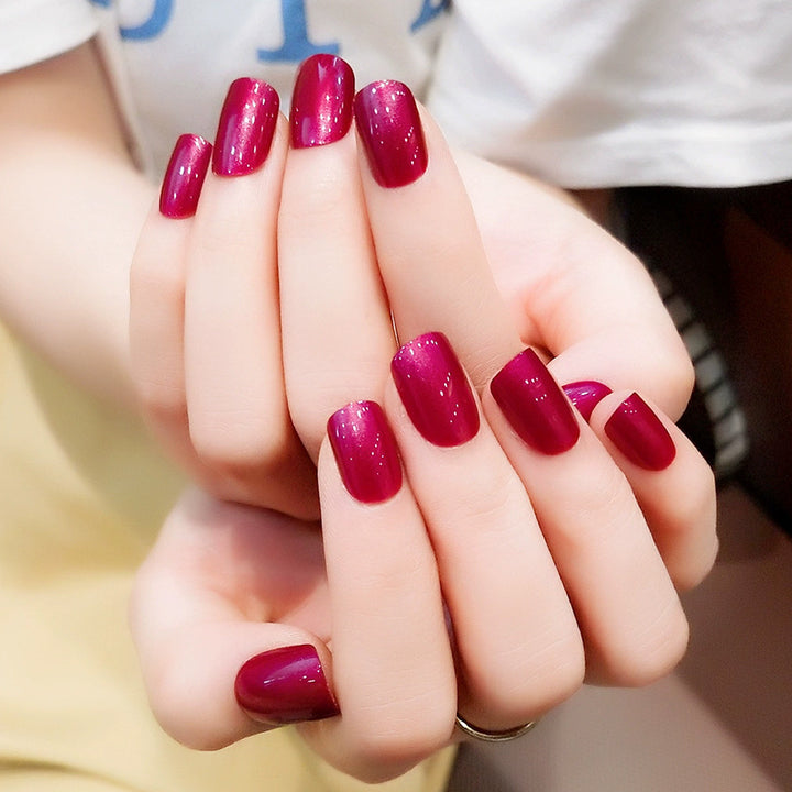 Glossy Gel Nail Extensions Kalsten