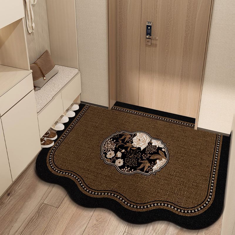 Elegant Floral Pattern Area Rug