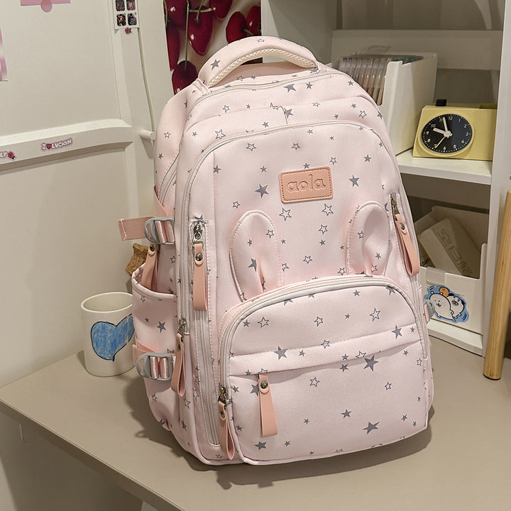 Adorable Bunny-Ear School Backpack Kalsten