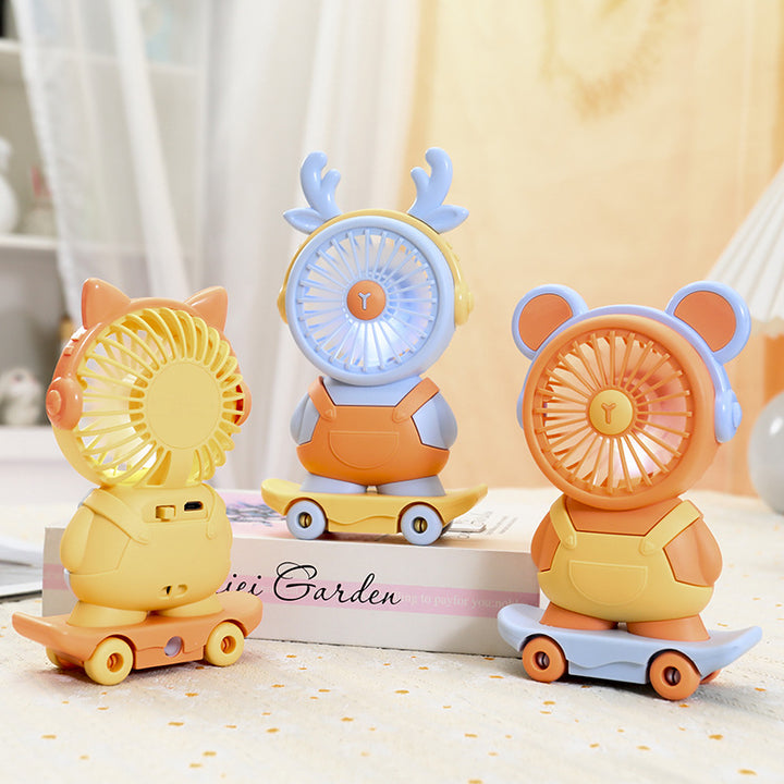 Usb Handy Fan with Cute Animal Design Kalsten