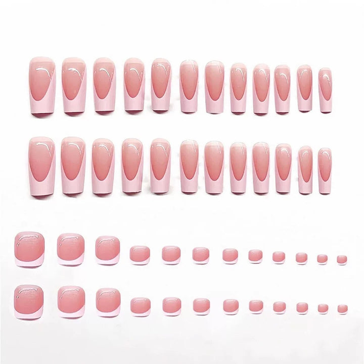 Stylish Press-On Nail Tips with Modern Design Kalsten