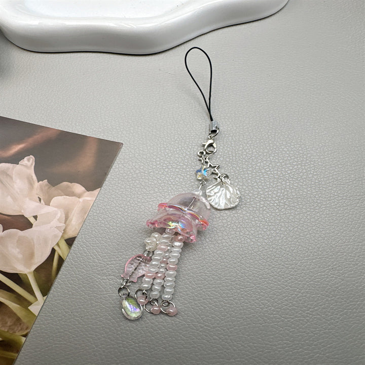 Decorative Jellyfish Charm Phone Strap Kalsten