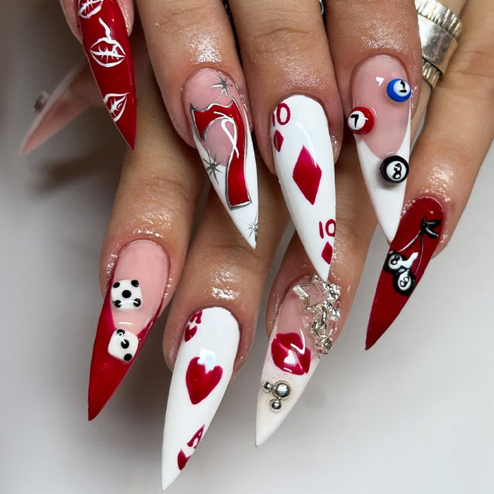 Creative Nail Art Set with Mixed Motifs Kalsten