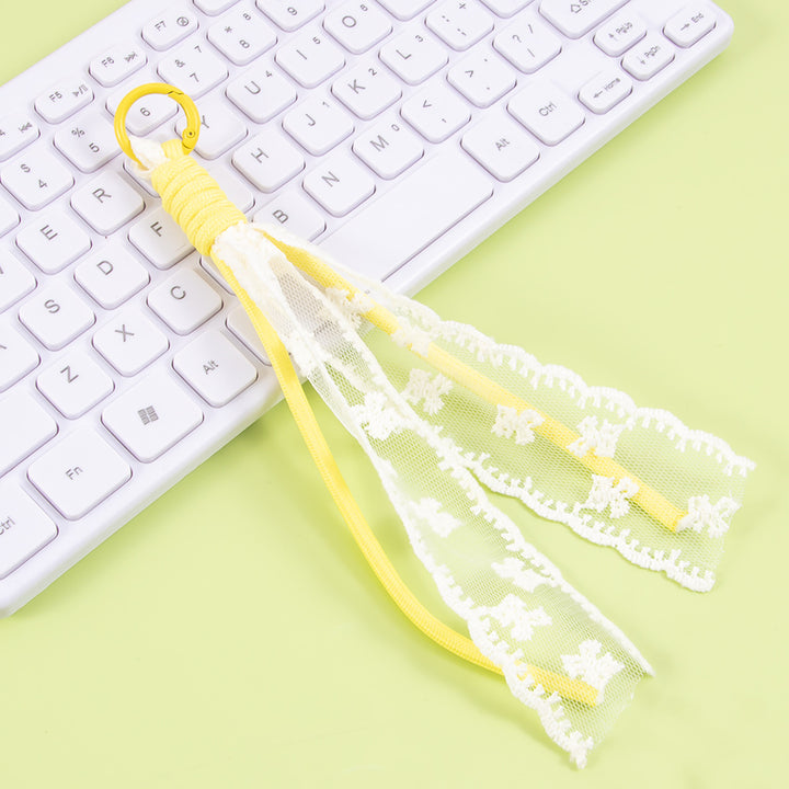 Elegant Lace Tassel Keychain Kalsten