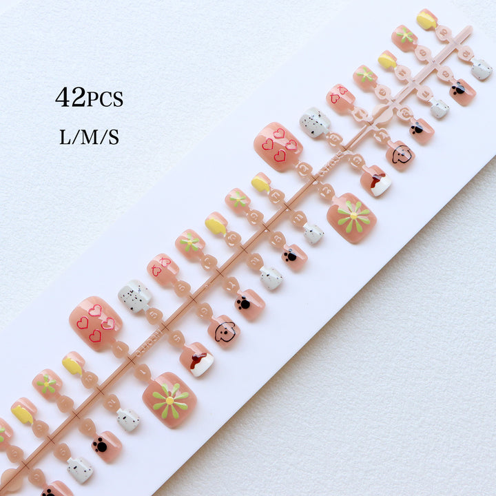 Artistic Themed Press-On Nail Collection Kalsten