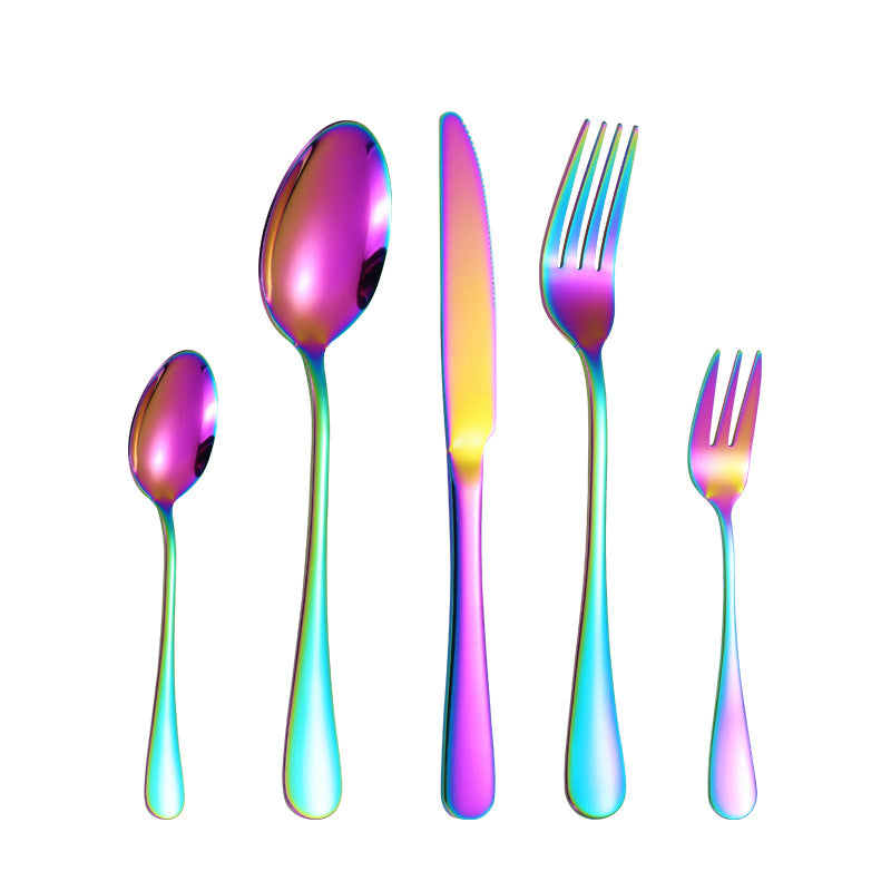Elegant stainless steel cutlery set with ergonomic handle Kalsten