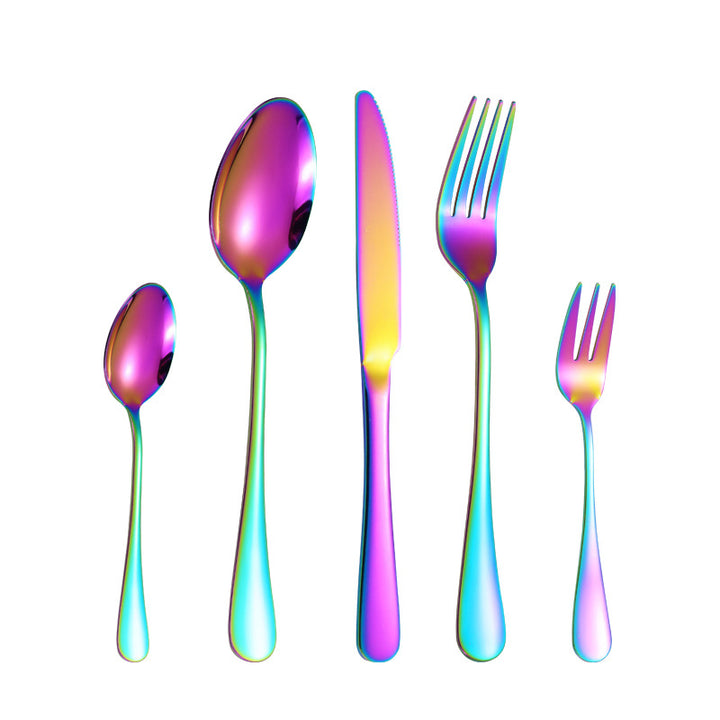 Elegant stainless steel cutlery set with ergonomic handle Kalsten
