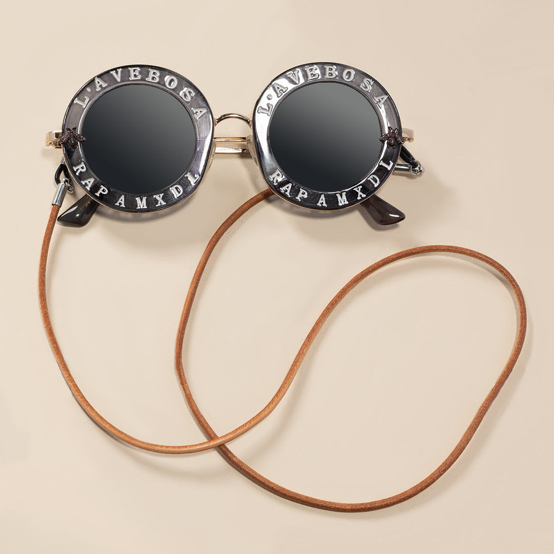 Durable Faux Leather Eyewear Retainer Kalsten
