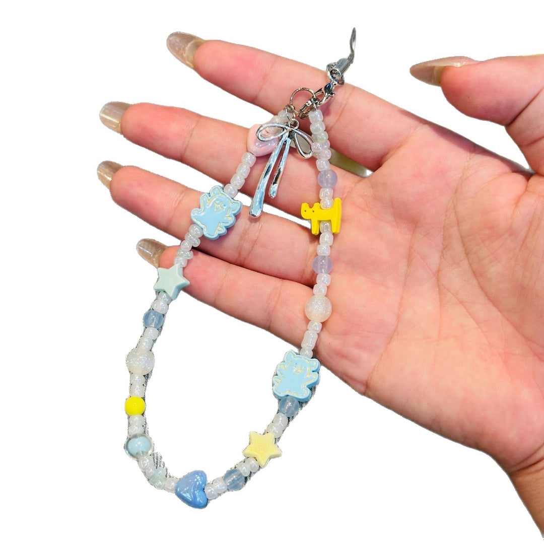 Decorative Beaded Charm Necklace Kalsten 1790135301