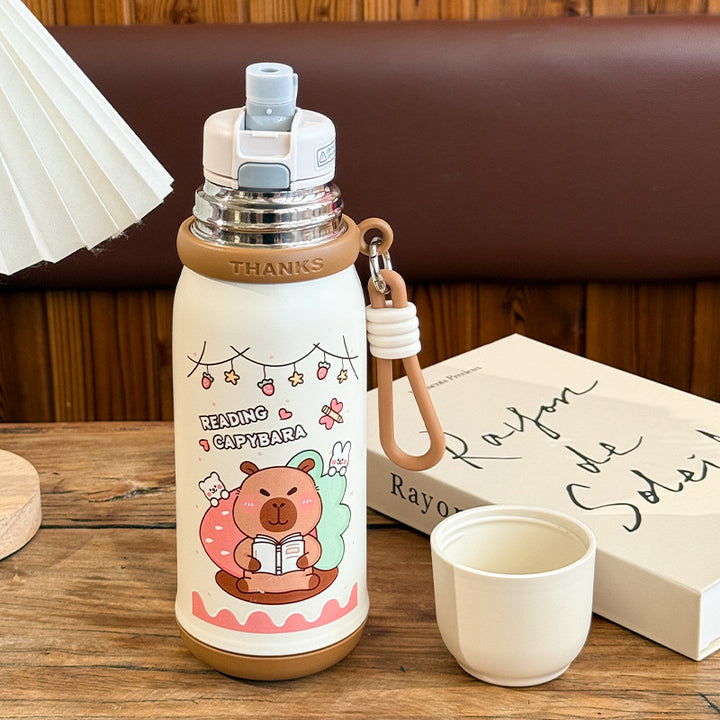 Women Insulated Drinking Bottle with Animal Motif Kalsten 1781628587
