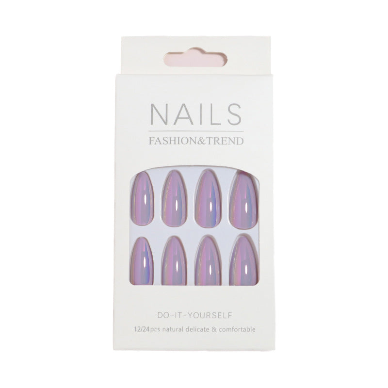 Premium Glossy Long Press-On Nails Kalsten
