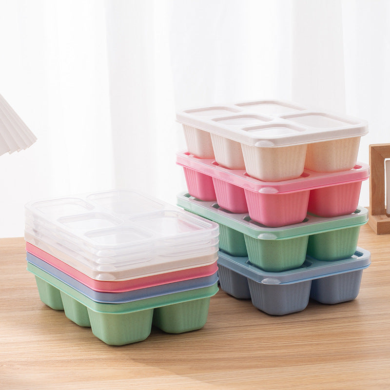 Multi-Compartment Food Storage Container Set