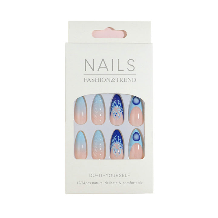 DIY Artistic Press-On Nail Set Kalsten