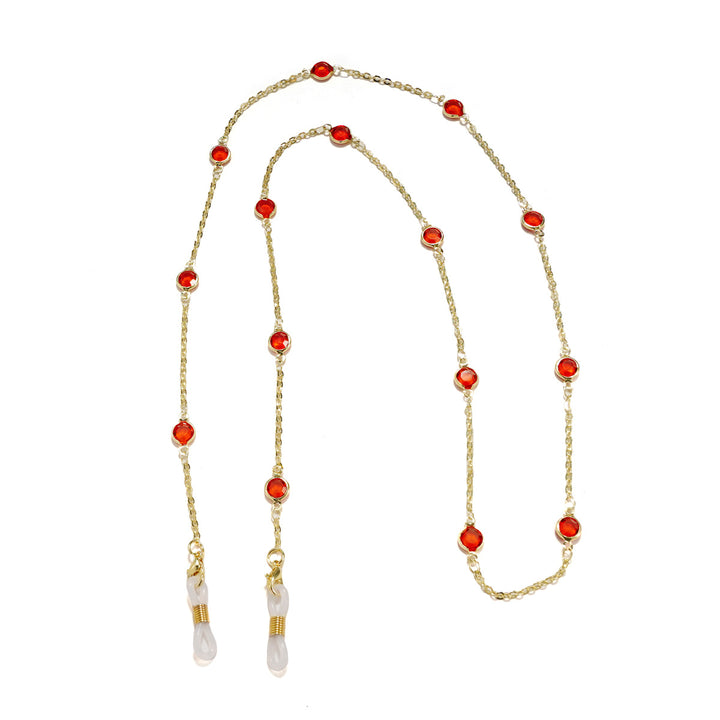 Gemstone-Studded Eyewear Holder Kalsten