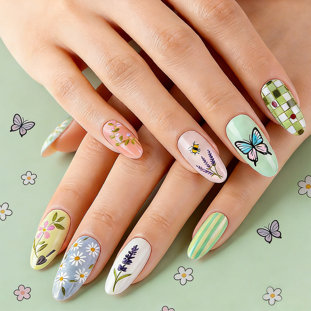Artistic Floral Nail Art Kalsten 1787542804