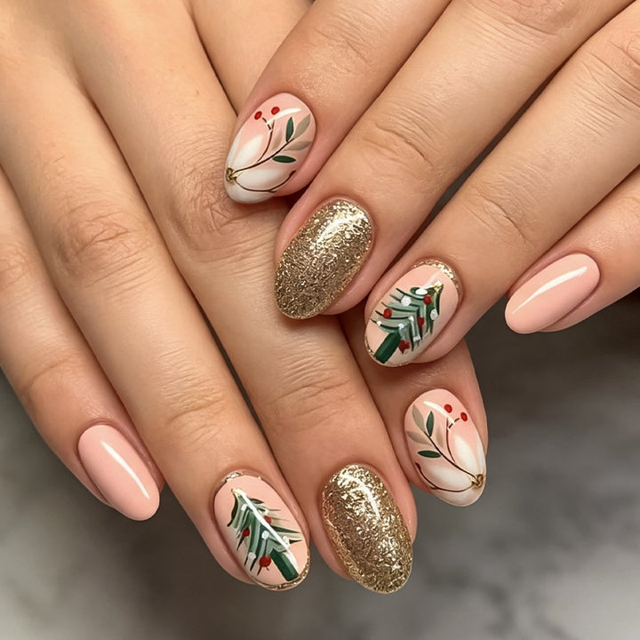Holiday-Themed Nail Art Set Kalsten